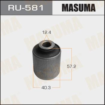MASUMA RU-581 - Сайлентблок, важеля підвіски колеса autocars.com.ua
