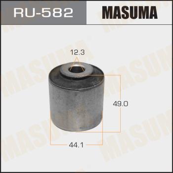 MASUMA RU-582 - Сайлентблок, рычаг подвески колеса avtokuzovplus.com.ua