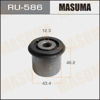 MASUMA RU-586 - Втулка, важіль колісної підвіски autocars.com.ua