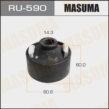 MASUMA RU-590 - Сайлентблок, важеля підвіски колеса autocars.com.ua