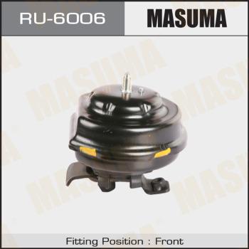 MASUMA RU6006 - Подушка, підвіска двигуна autocars.com.ua