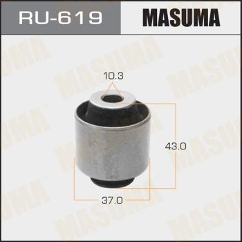 MASUMA RU-619 - Сайлентблок, рычаг подвески колеса avtokuzovplus.com.ua