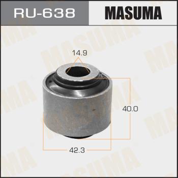 MASUMA RU638 - Сайлентблок, важеля підвіски колеса autocars.com.ua