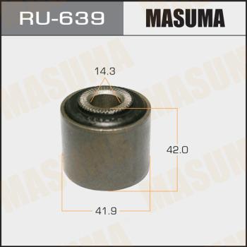 MASUMA RU-639 - Сайлентблок, важеля підвіски колеса autocars.com.ua