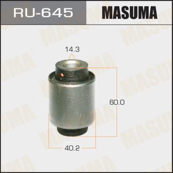 MASUMA RU-645 - Сайлентблок, важеля підвіски колеса autocars.com.ua