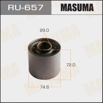 MASUMA RU-657 - Сайлентблок, важеля підвіски колеса autocars.com.ua