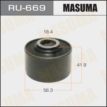 MASUMA RU-669 - Сайлентблок, важеля підвіски колеса autocars.com.ua
