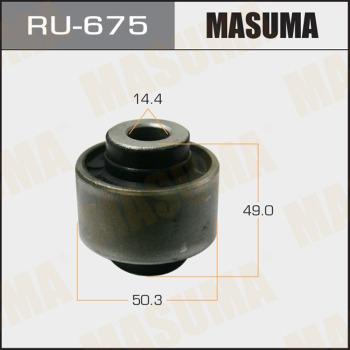 MASUMA RU675 - Сайлентблок переднего нижнего рычага Nissan Juke 10-. Leaf 12-. Teana 08-14 RU675 MASUMA autocars.com.ua