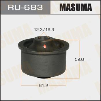 MASUMA RU-683 - Сайлентблок, рычаг подвески колеса avtokuzovplus.com.ua