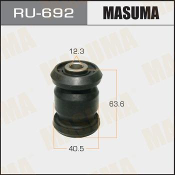 MASUMA RU-692 - Втулка, важіль колісної підвіски autocars.com.ua