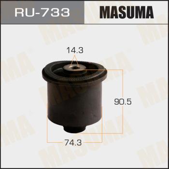MASUMA RU-733 - Сайлентблок, важеля підвіски колеса autocars.com.ua
