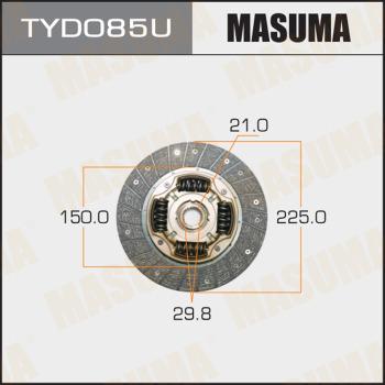 MASUMA TYD085U - Диск сцепления, фрикцион avtokuzovplus.com.ua