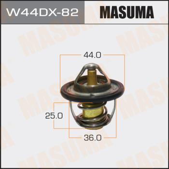 MASUMA W44DX82 - Термостат, охолоджуюча рідина autocars.com.ua