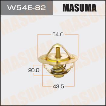MASUMA W54E82 - Термостат, охолоджуюча рідина autocars.com.ua