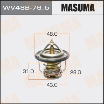 MASUMA WV48B765 - Термостат, охлаждающая жидкость avtokuzovplus.com.ua