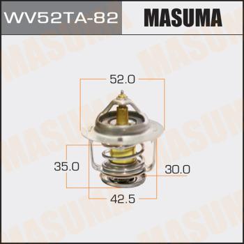 MASUMA WV52TA82 - Термостат, охолоджуюча рідина autocars.com.ua
