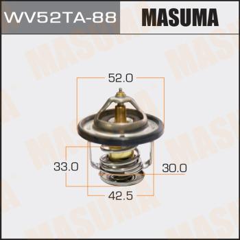 MASUMA WV52TA-88 - Термостат, охолоджуюча рідина autocars.com.ua