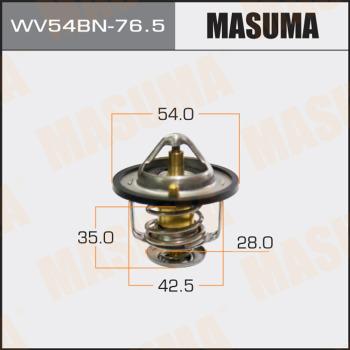 MASUMA WV54BN-76.5 - Термостат, охолоджуюча рідина autocars.com.ua