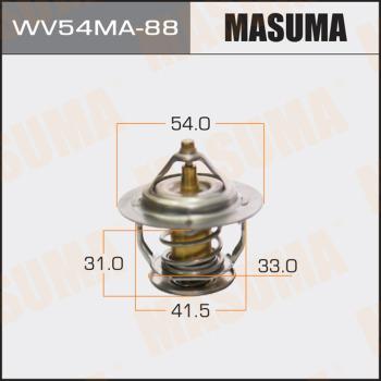 MASUMA WV54MA-88 - Термостат, охолоджуюча рідина autocars.com.ua