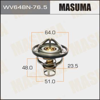 MASUMA WV64BN765 - Термостат, охлаждающая жидкость avtokuzovplus.com.ua