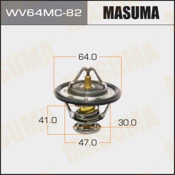 MASUMA WV64MC82 - Термостат, охлаждающая жидкость avtokuzovplus.com.ua