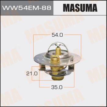 MASUMA WW54EM-88 - Термостат, охлаждающая жидкость avtokuzovplus.com.ua