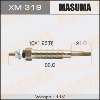 MASUMA XM319 - Свеча накаливания avtokuzovplus.com.ua