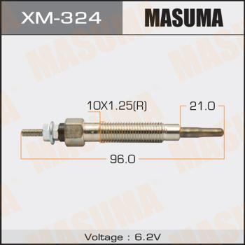 MASUMA XM324 - Свеча накаливания avtokuzovplus.com.ua