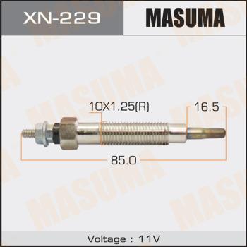 MASUMA XN-229 - Свеча накаливания avtokuzovplus.com.ua