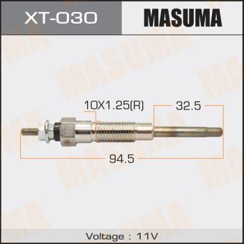 MASUMA XT030 - Свеча накаливания avtokuzovplus.com.ua