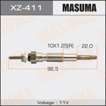 MASUMA XZ411 - Свічка розжарювання autocars.com.ua