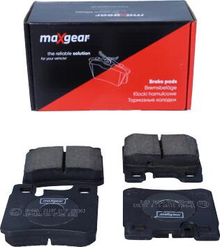 Maxgear 19-0406 - Гальмівні колодки, дискові гальма autocars.com.ua