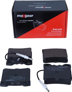 Maxgear 19-0412 - Тормозные колодки, дисковые, комплект avtokuzovplus.com.ua