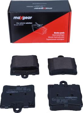 Maxgear 19-0415 - Тормозные колодки, дисковые, комплект autodnr.net