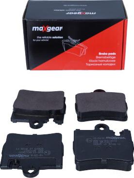 Maxgear 19-0416 - Гальмівні колодки, дискові гальма autocars.com.ua