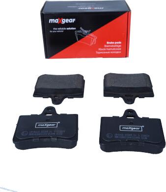 Maxgear 19-0418 - Гальмівні колодки, дискові гальма autocars.com.ua