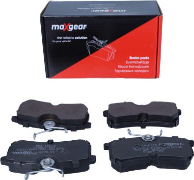 Maxgear 19-0425 - Гальмівні колодки, дискові гальма autocars.com.ua