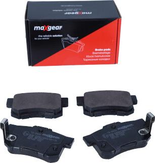 Maxgear 19-0432 - Тормозные колодки, дисковые, комплект avtokuzovplus.com.ua