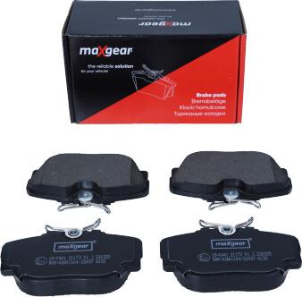 Maxgear 19-0441 - Гальмівні колодки, дискові гальма autocars.com.ua