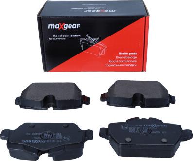 Maxgear 19-0448 - Гальмівні колодки, дискові гальма autocars.com.ua