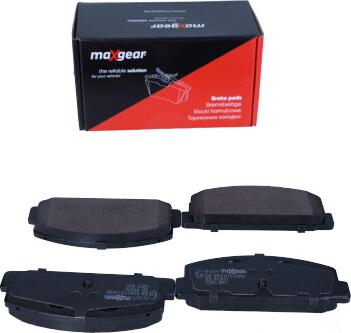 Maxgear 19-0477 - Гальмівні колодки, дискові гальма autocars.com.ua