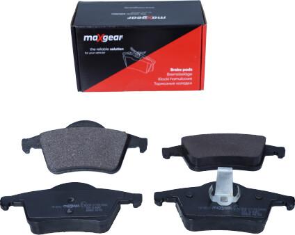 Maxgear 19-0512 - Гальмівні колодки, дискові гальма autocars.com.ua