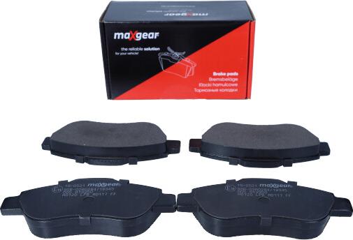 Maxgear 19-0521 - Гальмівні колодки, дискові гальма autocars.com.ua