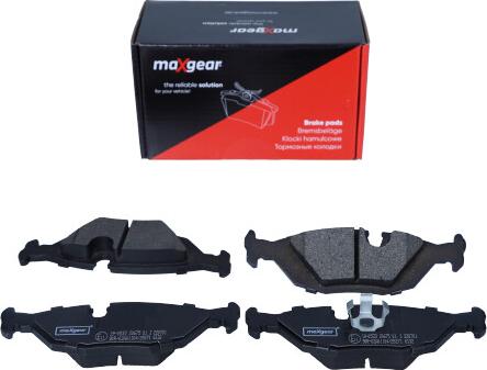 Maxgear 19-0533 - Тормозные колодки, дисковые, комплект avtokuzovplus.com.ua