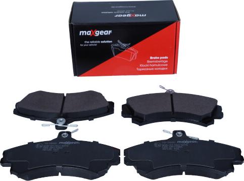 Maxgear 19-0550 - Гальмівні колодки, дискові гальма autocars.com.ua