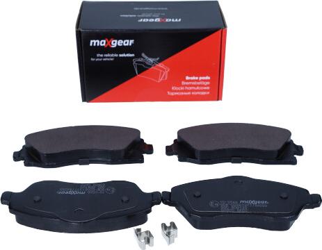 Maxgear 19-0566 - Гальмівні колодки, дискові гальма autocars.com.ua