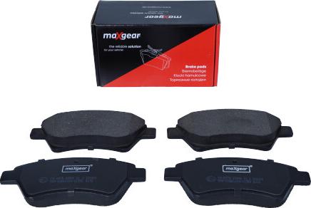 Maxgear 19-0579 - Гальмівні колодки, дискові гальма autocars.com.ua