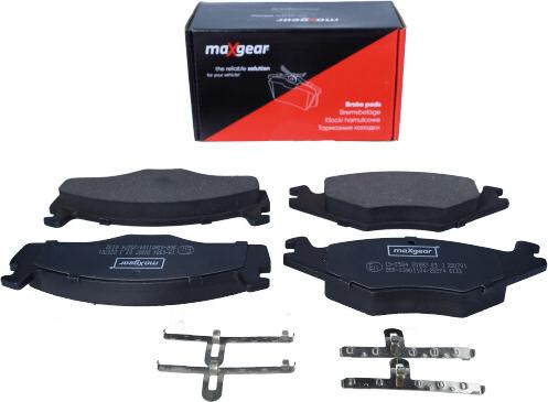 Maxgear 19-0584 - Гальмівні колодки, дискові гальма autocars.com.ua