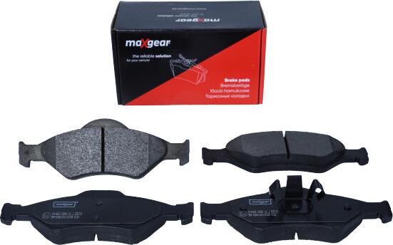 Maxgear 19-0622 - Гальмівні колодки, дискові гальма autocars.com.ua