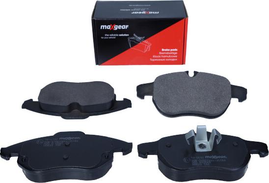 Maxgear 19-0632 - Гальмівні колодки, дискові гальма autocars.com.ua